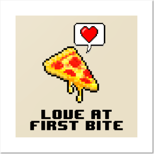 8 Bit Pizza Posters and Art